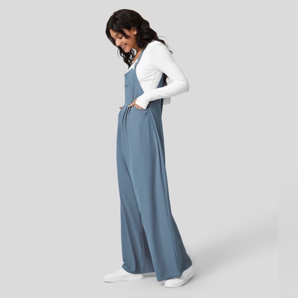Halara Waffle Overalls - Picture 3 of 4